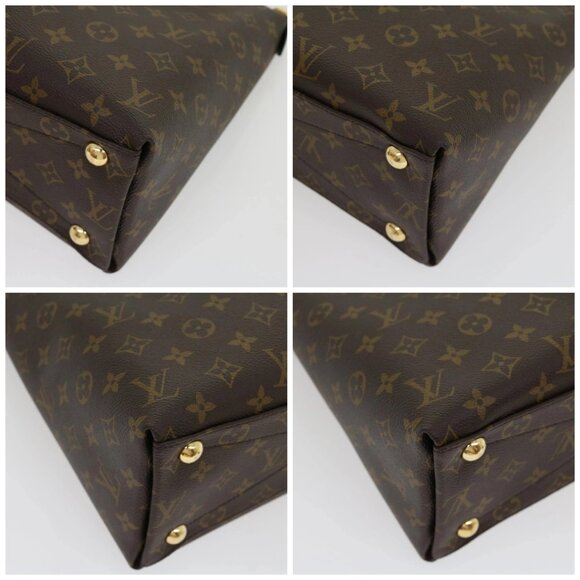 LOUIS VUITTON Monogram V Tote MM Tote Bag 2way M45273 LV Auth 30668S - Picture 14 of 16